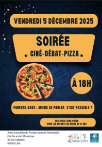 Lire la suite à propos de l’article Soirée Pizza – Parents et Ados