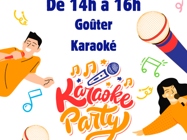 Karaoké organisé le 09 avril 2026 – Venez nombreux !