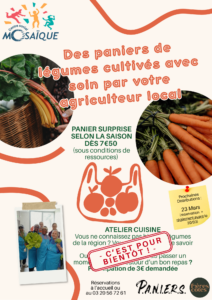 Lire la suite à propos de l’article Des bons légumes vous attendent aux Centre Social !