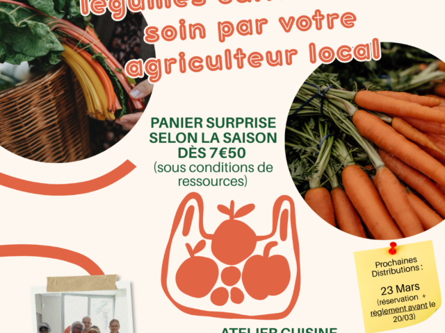 Des bons légumes vous attendent aux Centre Social !