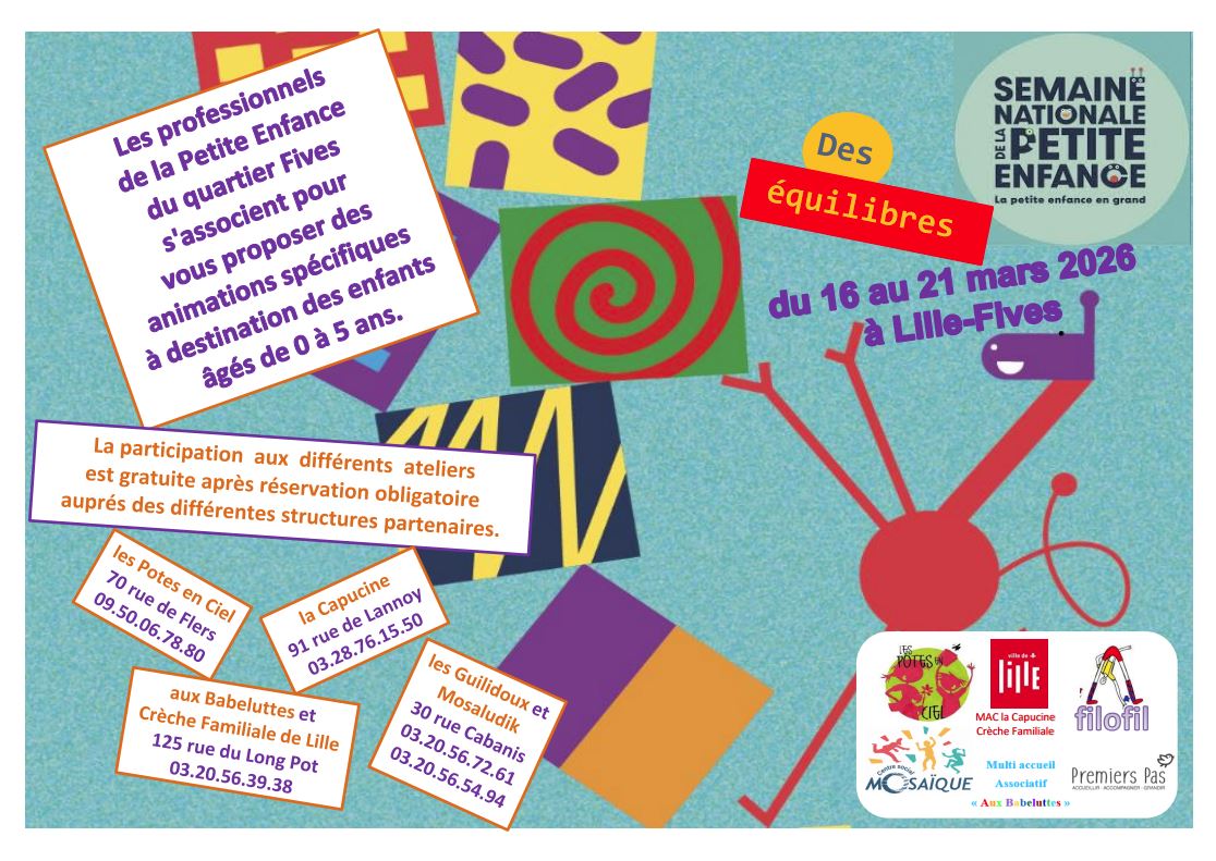 Lire la suite à propos de l’article La Semaine Nationale de la Petite Enfance !