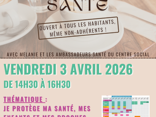 Rendez-vous pour un Café Santé !