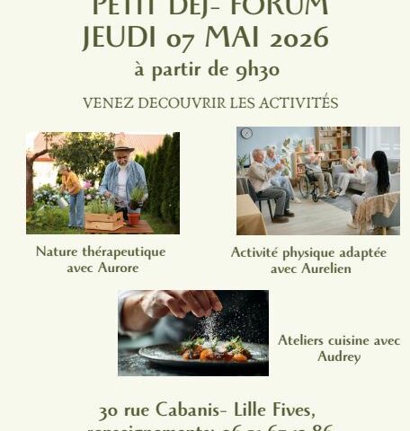 Seniors à Fives, Seniors Actives  – Venez nombreux pour découvrir les Activités !