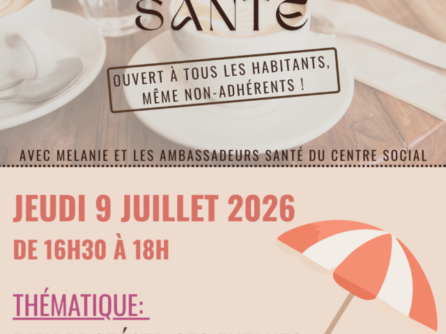 Rendez-vous pour un Café Santé !