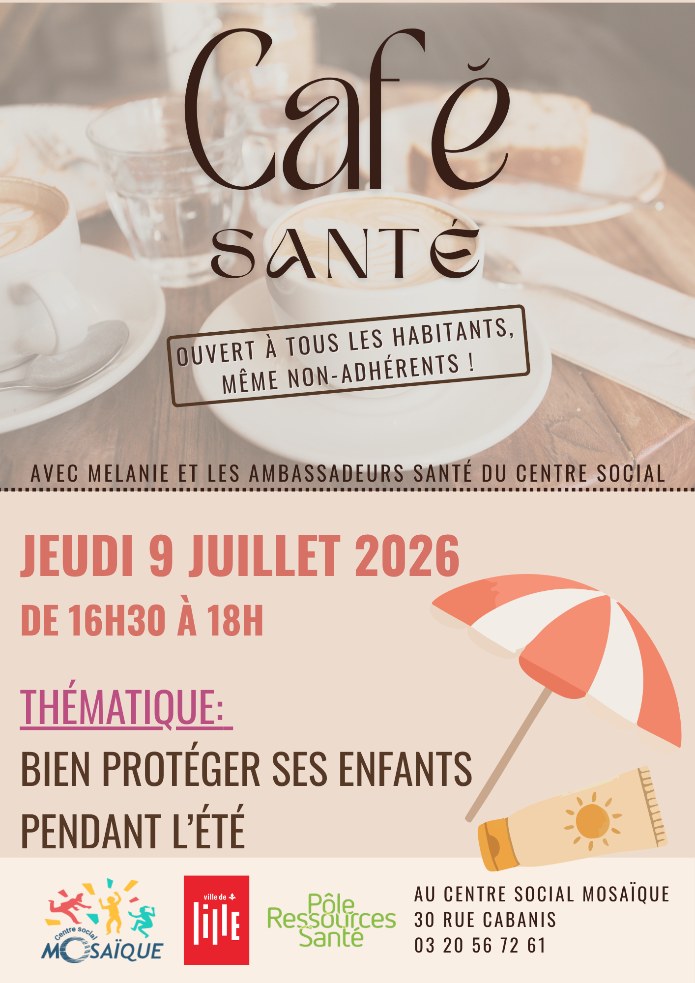 Lire la suite à propos de l’article Rendez-vous pour un Café Santé !