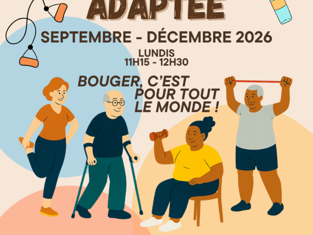 Activité physique adaptée !